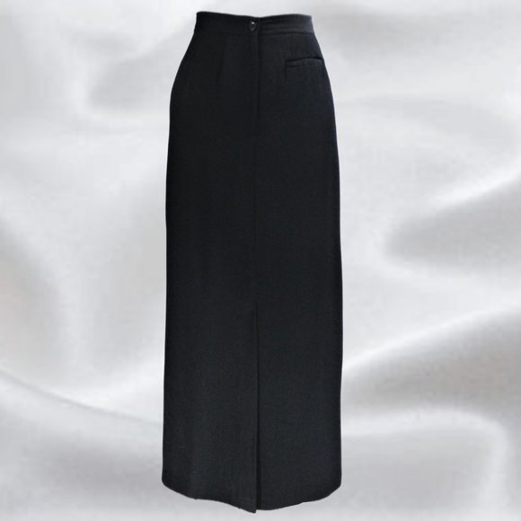 TRIBAL Sportswear Navy Blue Maxi Pencil Skirt in Size 8 - Picture 1 of 4